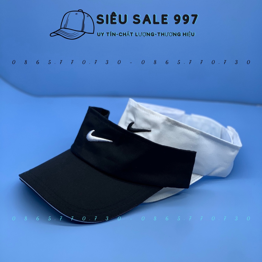 Mũ Lưỡi Trai Nữa Đầu Logo NAI KÌ Thể Thao Hàng Đẹp Như Hình, Nón Nữa Đầu Thời Trang Cá Tính