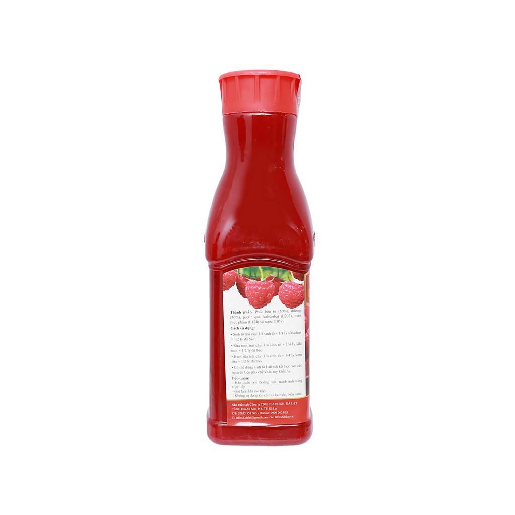 Sinh tố phúc bồn tử La Fresh 750ml