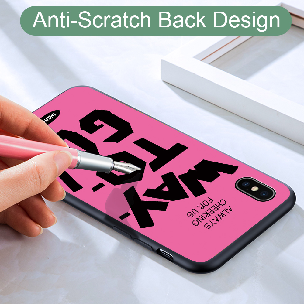 iPhone 12 Pro Max Mini ip cho Cool Graffiti Spliced Letter Pattern Phone Case Soft Silicone Casing Shockproof Matte Cover Protective Cases Ốp lưng điện thoại