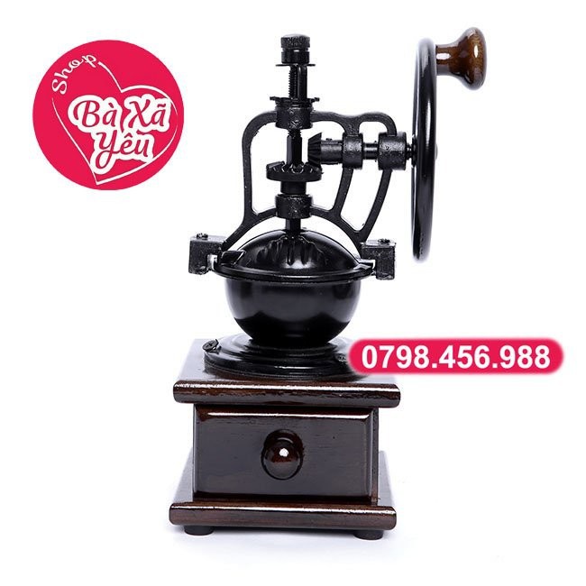 Cối Xay Tiêu, Cà Phê Và Các Loại Hạt Tay Quay Cổ Điển Vạn Lợi - BX3240