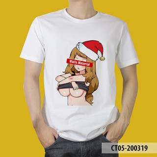 ÁO THUN HENTAI ANIME CÔ GÁI CỞI ÁO GIÁNG SINH ECCHI NHẬT