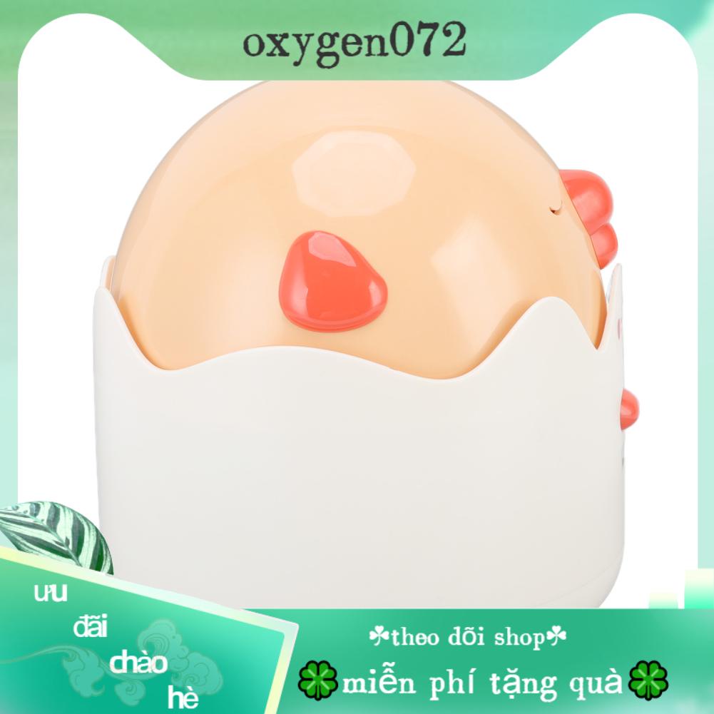 Oxygen072 Phích cắm Egg Spinner Sử dụng Thực phẩm dày Lớp ABS Silicone Đáy Trứng Vàng cho Gia đình Hoa Kỳ Cắm 100V đến 240V