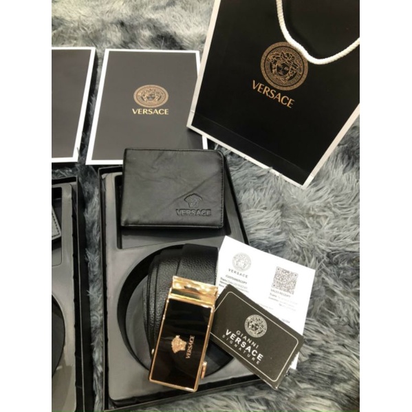SET VÍ VÀ THẮT LƯNG NAM FULL BOX CAO CẤP