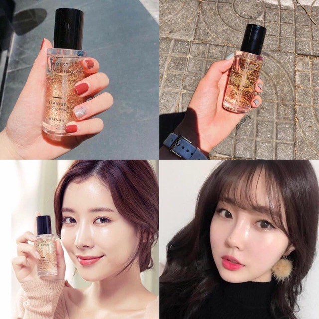 Kem lót Missha Moist Layering Starter Gold Topping | BigBuy360 - bigbuy360.vn