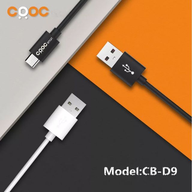 Cáp sạc 50cm/1m5/2m/3m hiệu COOCsmart Micro USB của Aukey