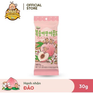 Hạnh nhân tẩm vị Đào Tom's Farm - Gói Gói 30g
