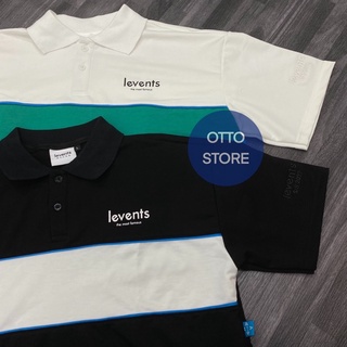 Áo polo levents | áo thun có cổ polo levents striple