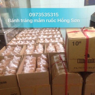 Combo 12b bánh tráng mắm ruốc