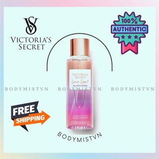 🤎 𝐁𝐨𝐝𝐲𝐦𝐢𝐬𝐭𝐯𝐧 - Mẫu thử xịt thơm Body Mist Victoria's Secret -  Love Spell Sunkissed 250ml 🤎