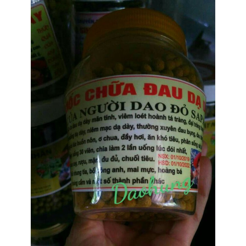 Chữa đau dạ dầy Dao Đỏ hiệu quả