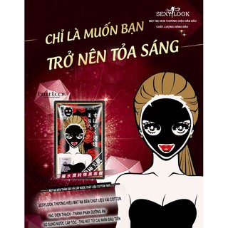 Mặt nạ đen Sexy Look miếng lẻ 28ml