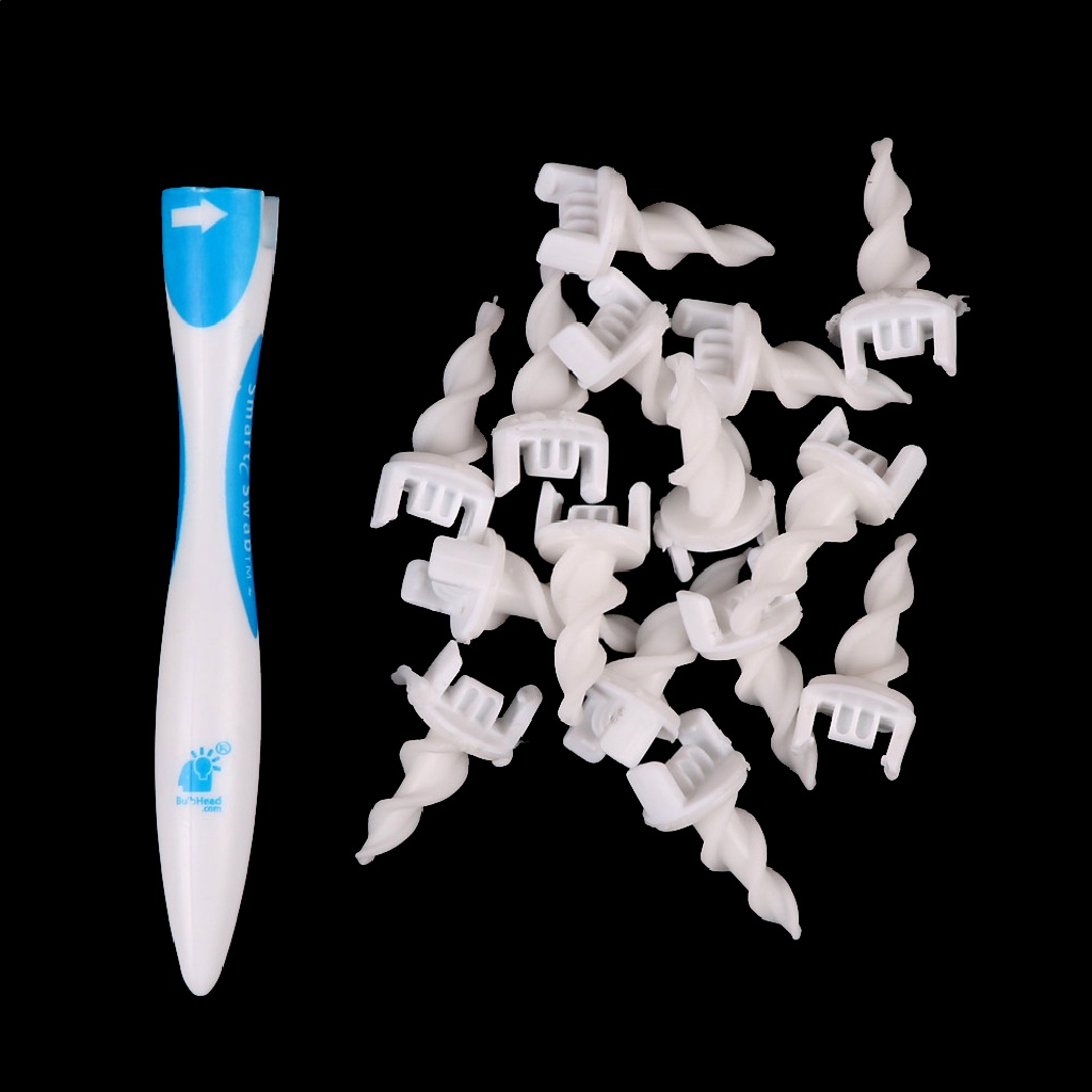 [Hàng mới về] Dụng cụ lấy ráy tai mềm mại an toàn và dễ sử dụng kèm 60 phụ kiện