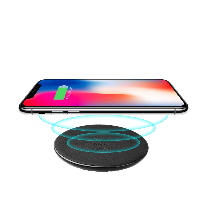 Dock sạc không dây HOCO CW14 cho IPHONE IP 8 plus xs max 11 12  pro samsung oppo bộ đế sạc nhanh văn phòng bàn làm việc