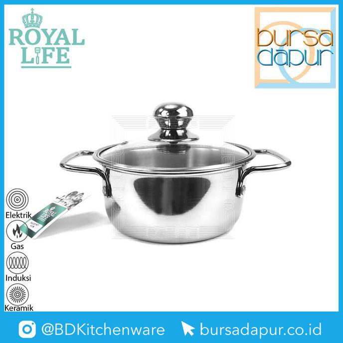 Nồi Nấu Ăn Mini 16cm Bằng Thép Không Gỉ Cao Cấp | BigBuy360 - bigbuy360.vn