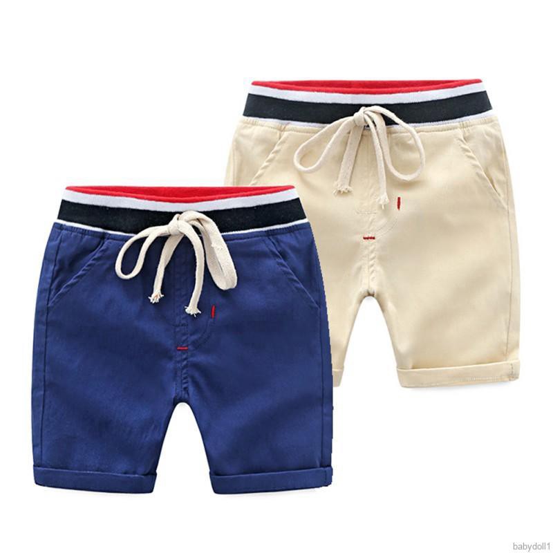 Quần Short Cotton Kèm Thắt Lưng Dành Cho Bé Trai