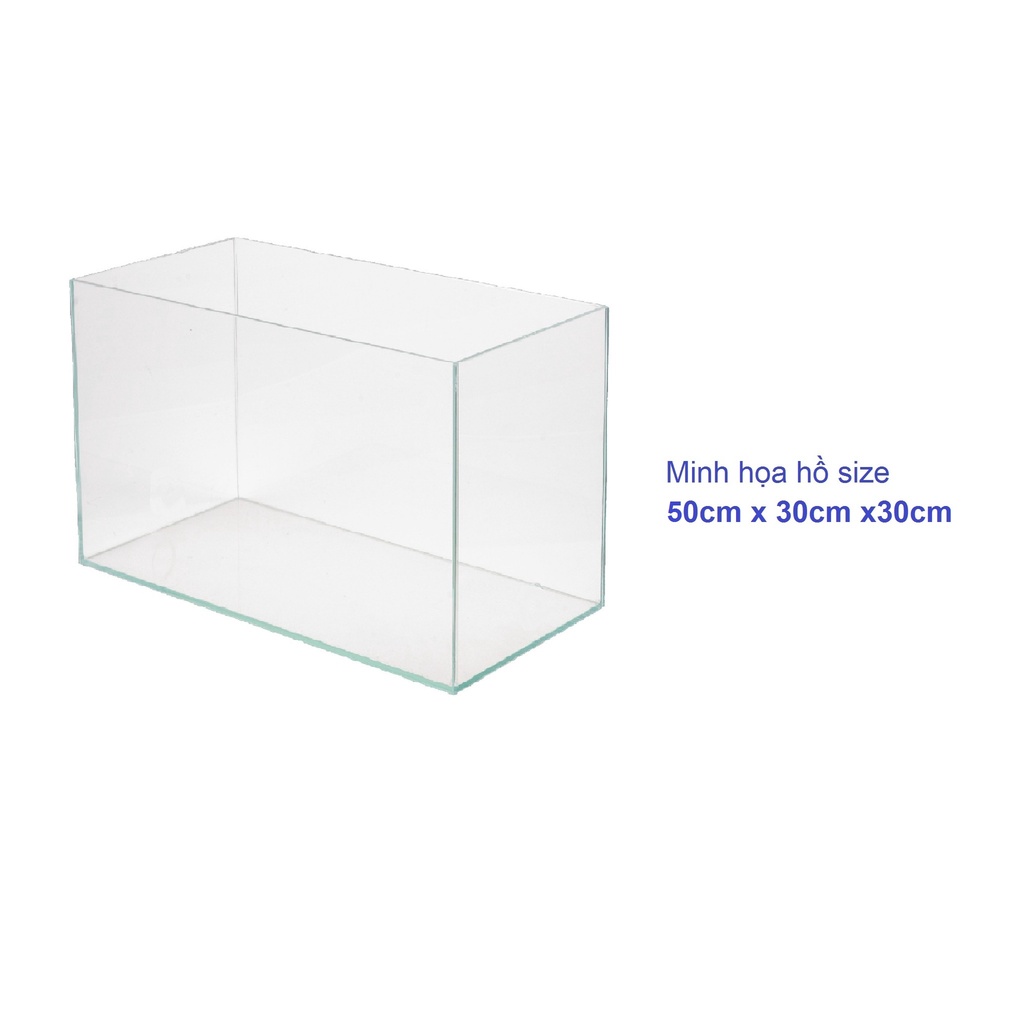50x30x30cm Combo 5 tấm nhựa mica cứng trong suốt cắt sẵn làm hồ cá, chuồng hamster, hộp trưng bày... - Luân Air Models