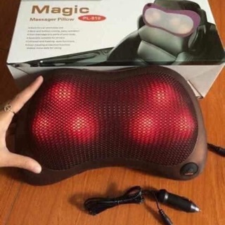 GỐI MÁT XA HỒNG NGOẠI MAGIC 6 bi