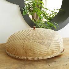 Lồng bàn nan nhỏ đan đẹp