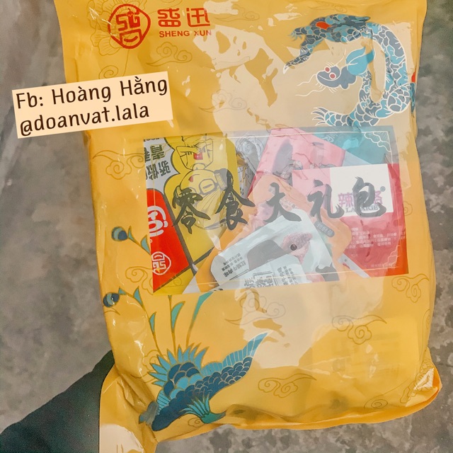 Set ăn vặt trung 36 gói