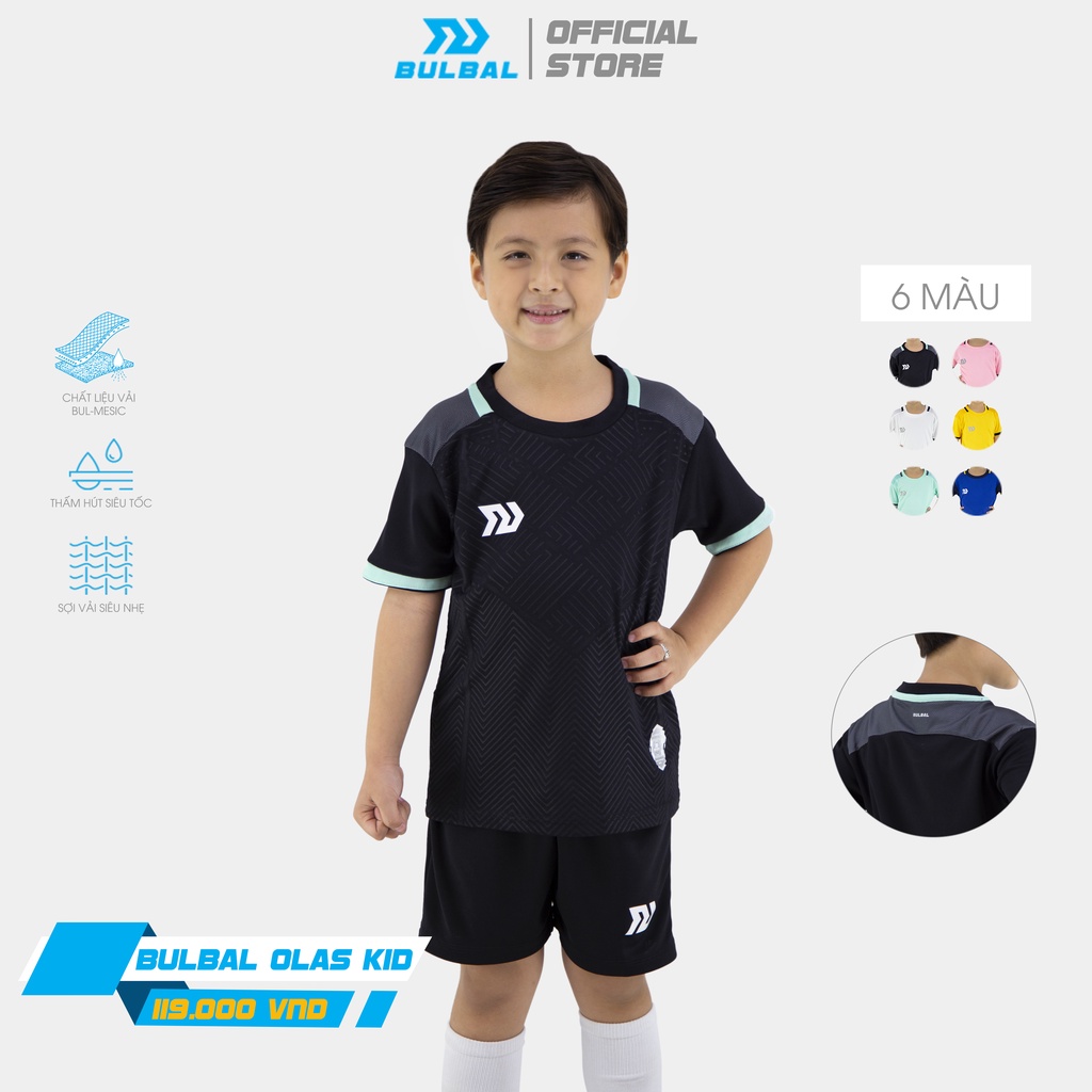 Bộ Quần Áo Bóng Đá Trẻ Em Bulbal Olas Kid