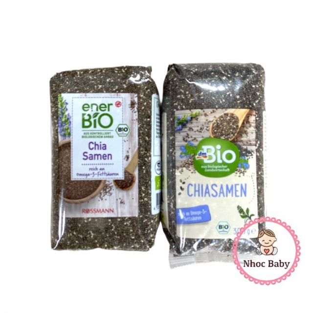 Hạt chia hữu cơ Dmbio/ Ener Bio 300g chuẩn air Đức