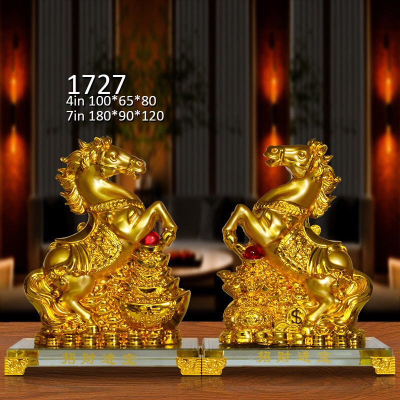 Ngựa cặp đế thuỷ tinh