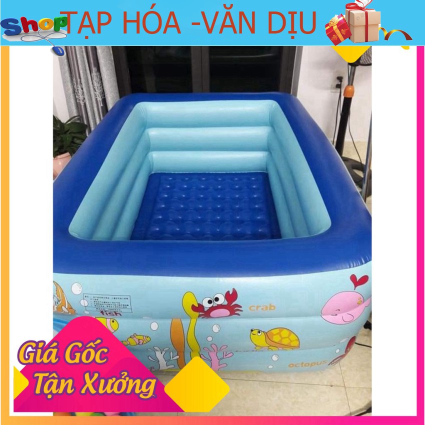 bể bơi phao Hồ bơi Xia Le SL-C015 3 Tầng đáy Masage cho bé vui chơi thư giản, Bể bơi trong nhà cho bé - CHỢ LỚN GIÁ SỈ H