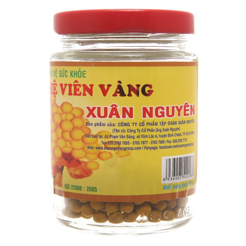 Mật Ong Nghệ Viên Vàng Xuân Nguyên 100G Chính Hãng