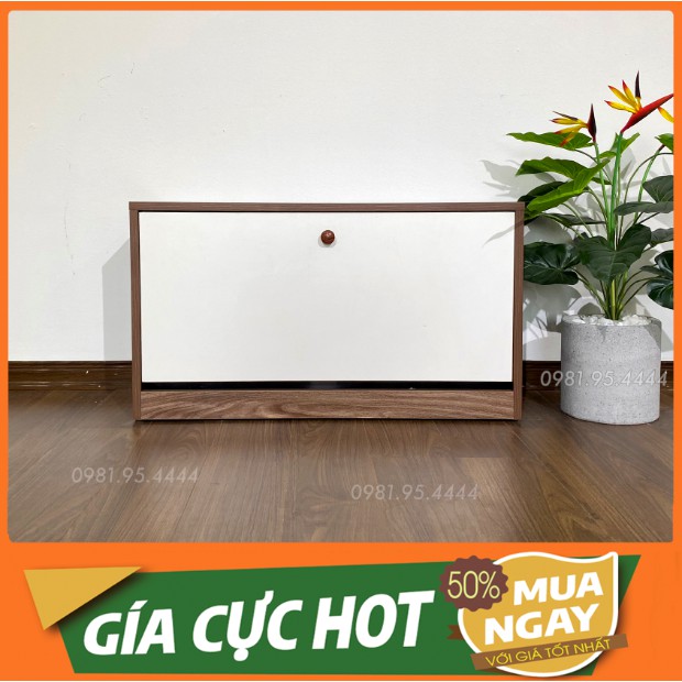 Tủ giày thông minh 3 tầng kết hợp ghế ngồi mẫu mới 2021 Dài 80cm (HÀNG SẴN)