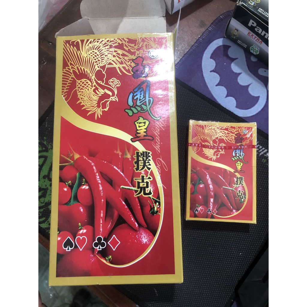 Hộp 10 Bộ Bài -Tú Ớt Đỏ Phượng Hoàng