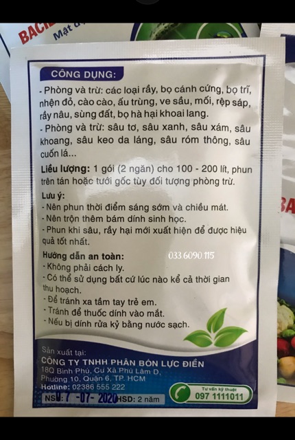 Chế phẩm sinh học Bio-B gói 30g (bio b)