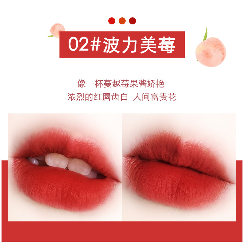 [Hàng mới về] Son kem mịn như nhung lâu phai không dính cốc làm đẹp cho nữ | BigBuy360 - bigbuy360.vn