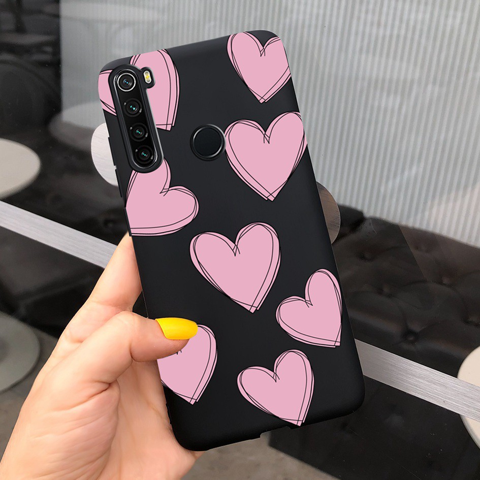 Ốp lưng silicone màu trơn thích hợp Cho Xiaomi Redmi Note 8 / Redmi Note 8t / Redmi Note 8 Pro Redmi Note8 8t 8pro