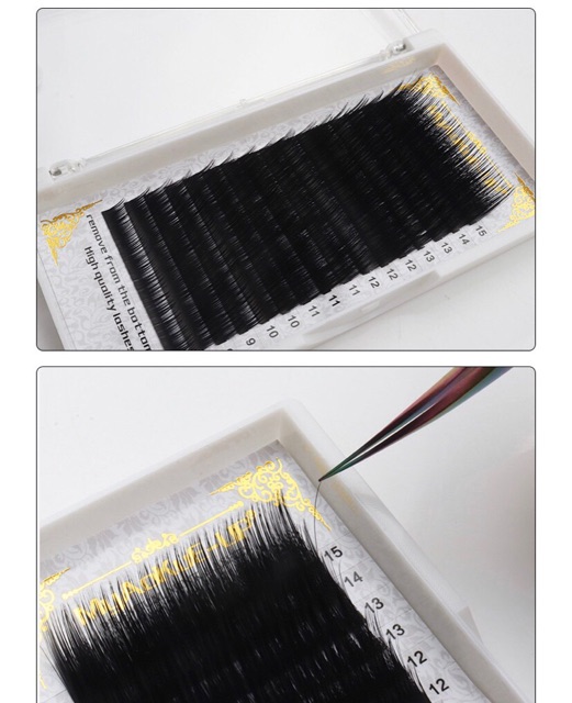 Mi lông chồn nhập khẩu 100% cong C, D