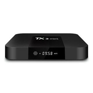 Hộp giải mã mạng phiên bản 2021 TX3 Mini cho TV Box 1GB + 8GB / Android TV 9.0/ Wifi AC Bluetooth 4.1 (có bán lẻ cáp)