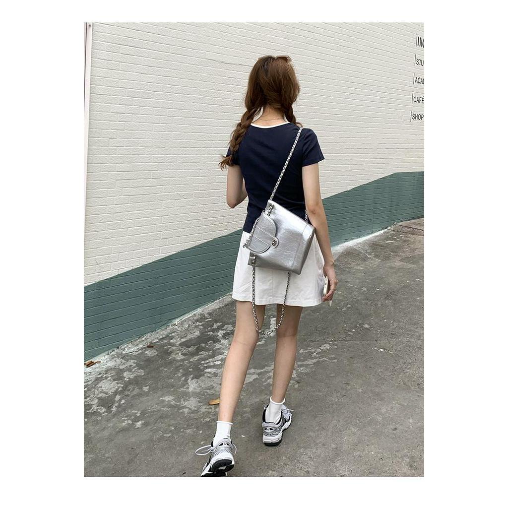 Áo Thun Cộc Tay Dáng Ôm Dễ Phối Đồ 63896