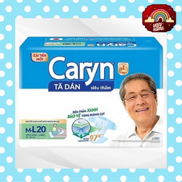 TÃ DÁN SIÊU THẤM NGƯỜI GIÀ CARYN SIZE ML20