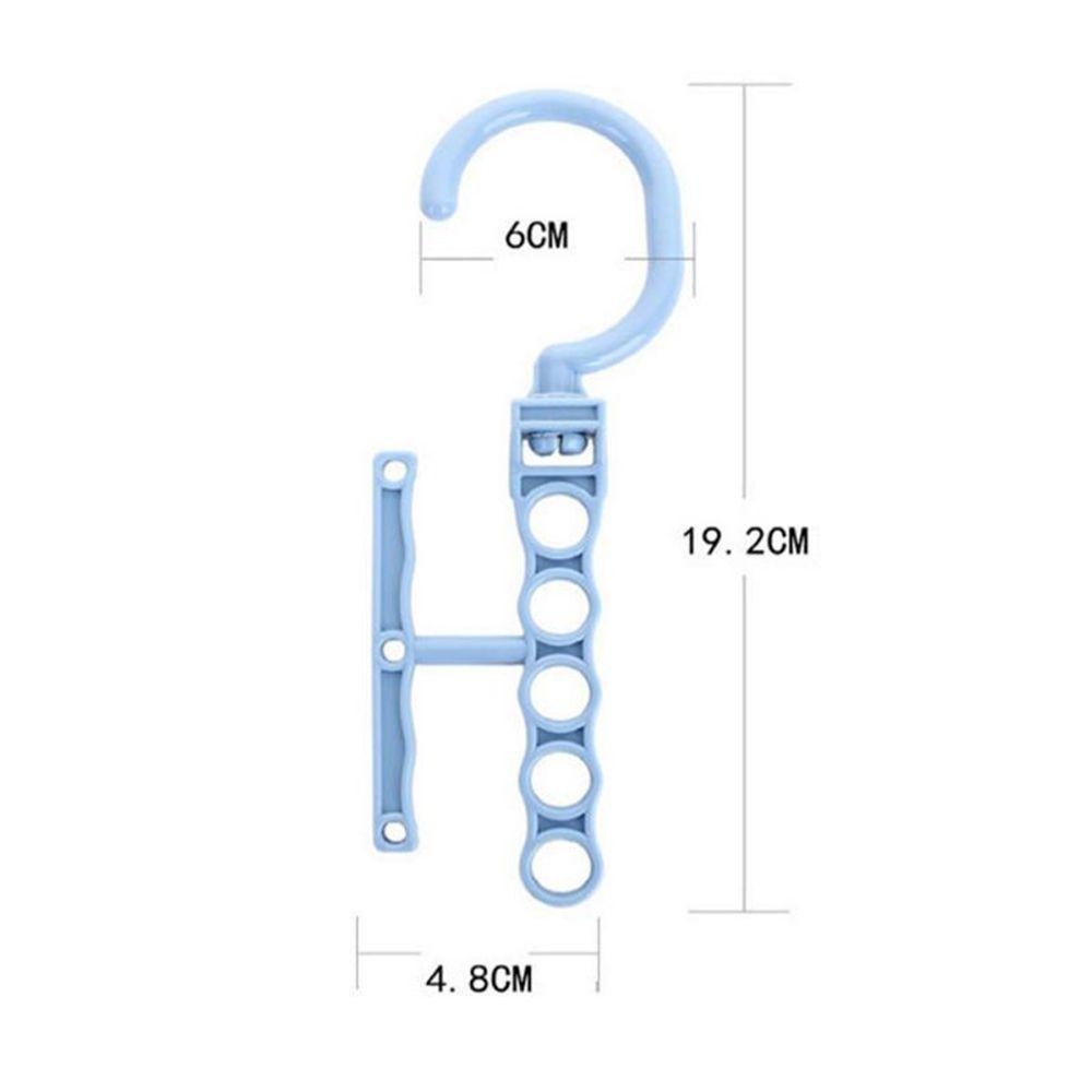 Móc Treo Quần Áo 5 Lỗ Bằng Nhựa Cao Cấp Tiện Dụng