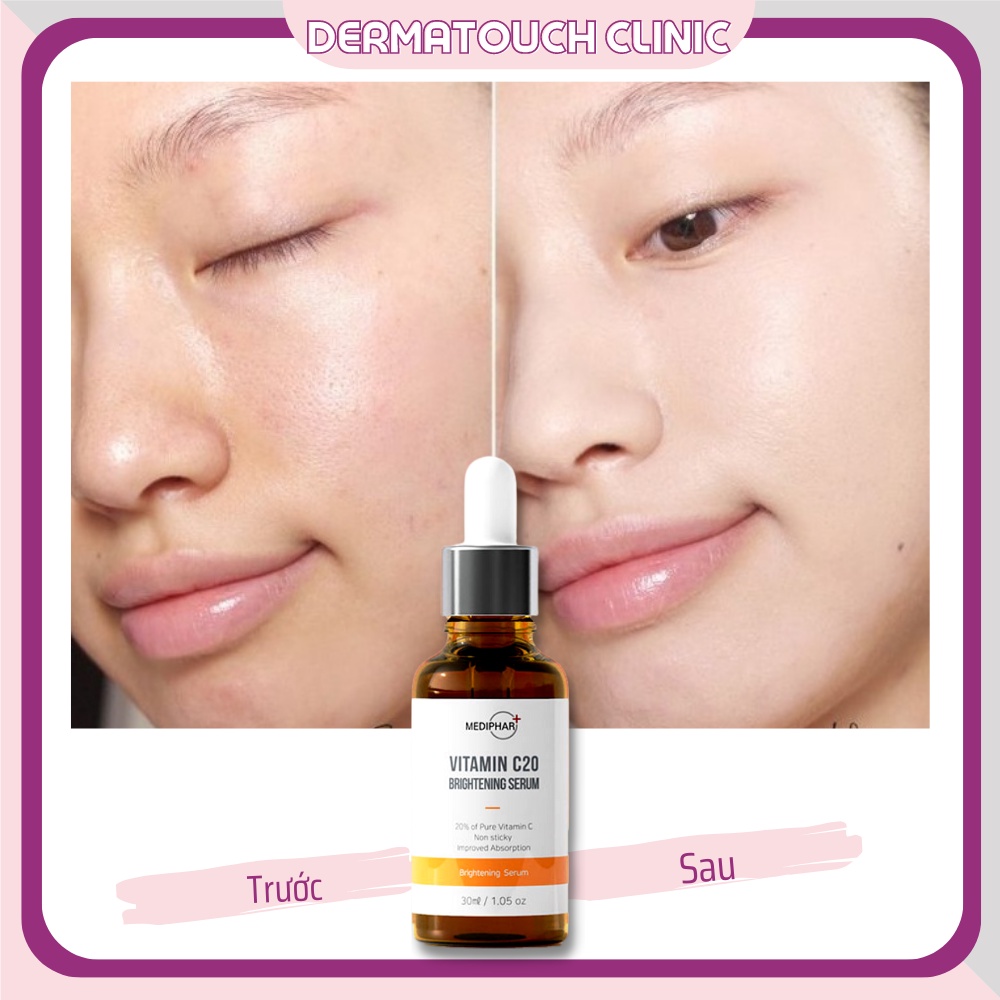 ✅[Chính Hãng] Serum Vitamin C dưỡng trắng da Mediphar 30mL