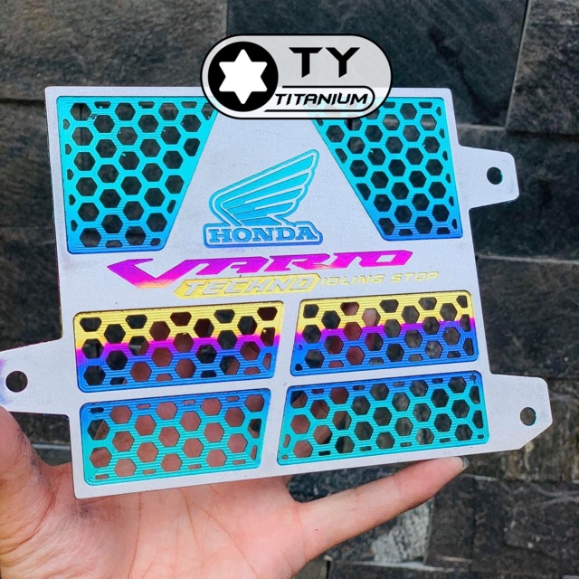Che két nước VARIO Titan màu điện phân sắc màu Tặng kèm ốc
