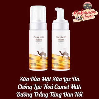 Sữa Rửa Mặt Sữa Lạc Đà Chống Lão Hóa Cấp Protein Trắng Sáng Da