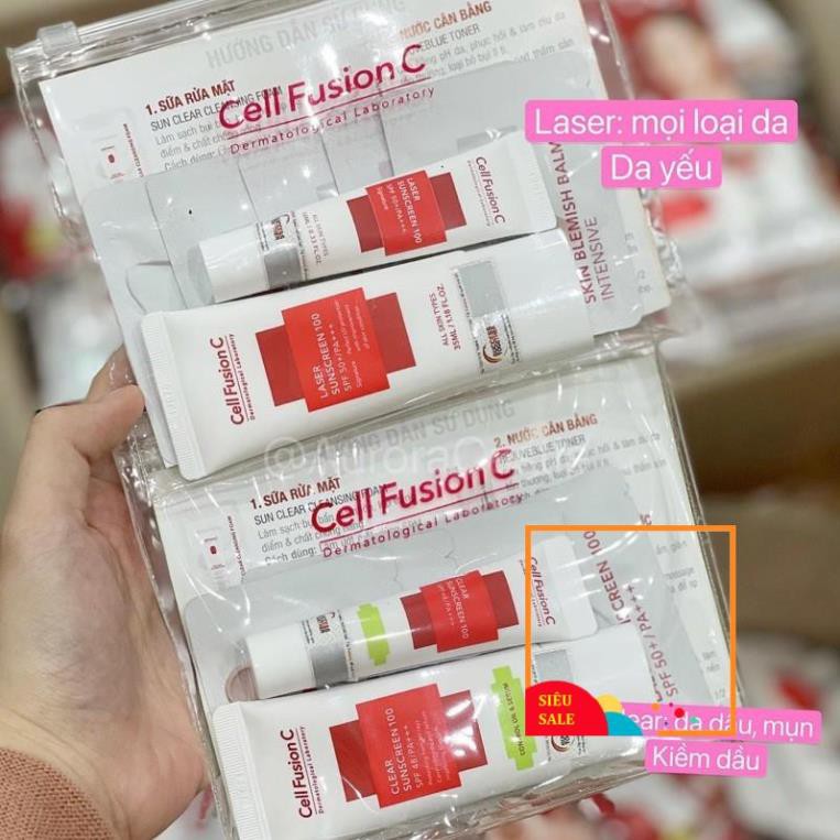 (35ml) kem chống nắng Cell Fusion C