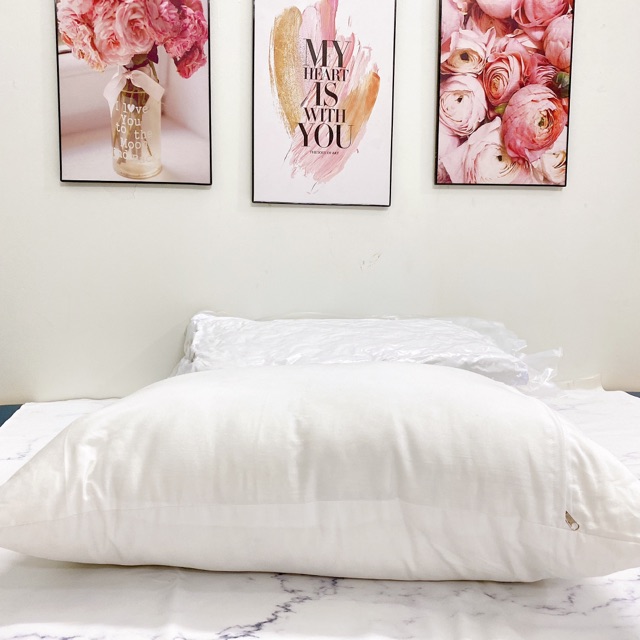 Ruột gối gòn nhân tạo đủ kích cỡ ruột gối ôm ruột gối nằm chăn ga gối Minh Anh 100% polyester có khóa kéo