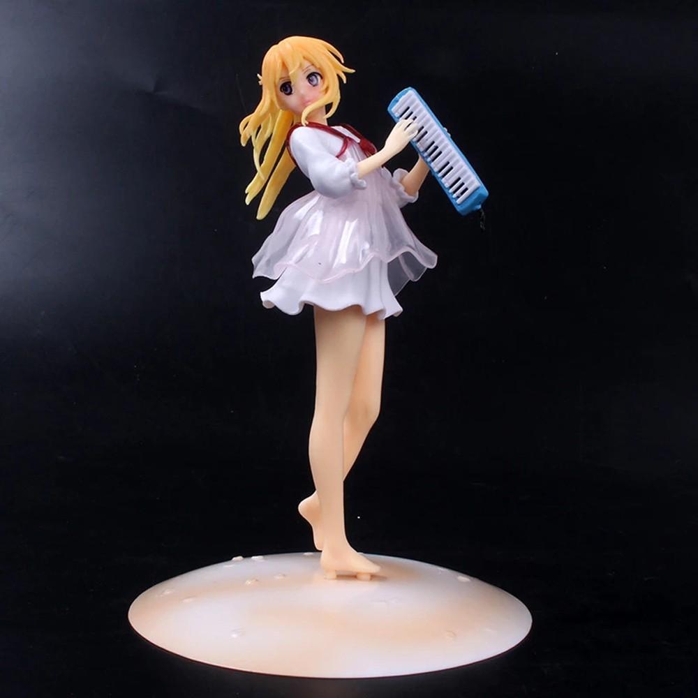 EPOCH Japanese Figurine April is your lie Car Decoration Action Figure Gong Yuan Xun Anime Collectible Model Toys Girl figure PVC Liggen In April Kaori Miyazono