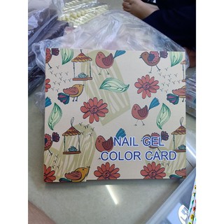 Sổ gắn mẫu màu sơn
