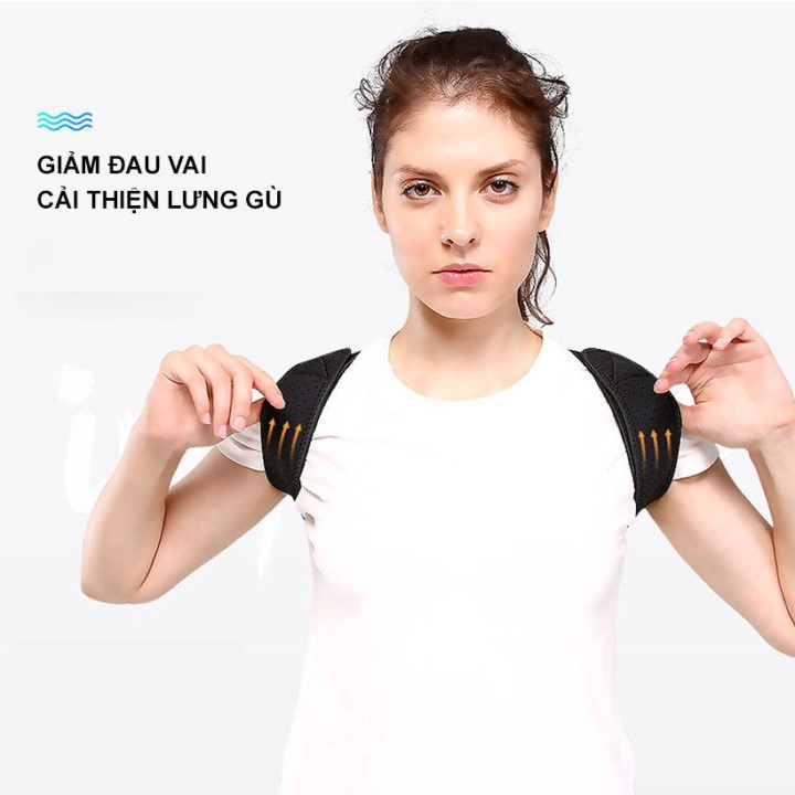 Đổ sỉ - AOLIKES AL 3103  Đai cố chống gù lưng, định xương đòn, chỉnh gù lưng, vẹo cột sống