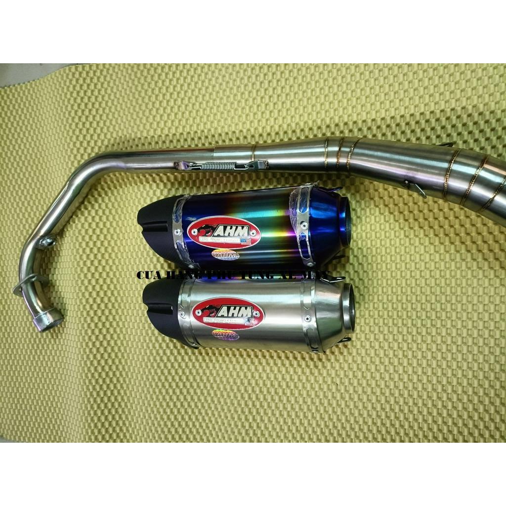 Pô AHM M3 gắn xe Ex135, Ex150, Winner, Winner X V2 V3, Raider Fi, Satria Fi