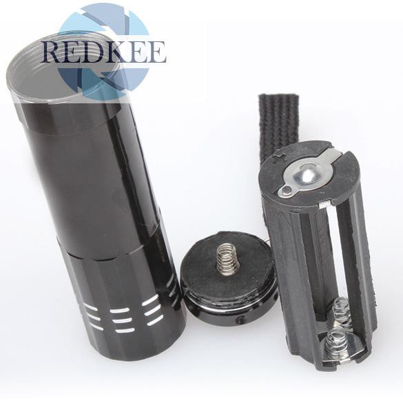 Đèn Pin Mini Siêu Sáng 9 Bóng Led Redkee