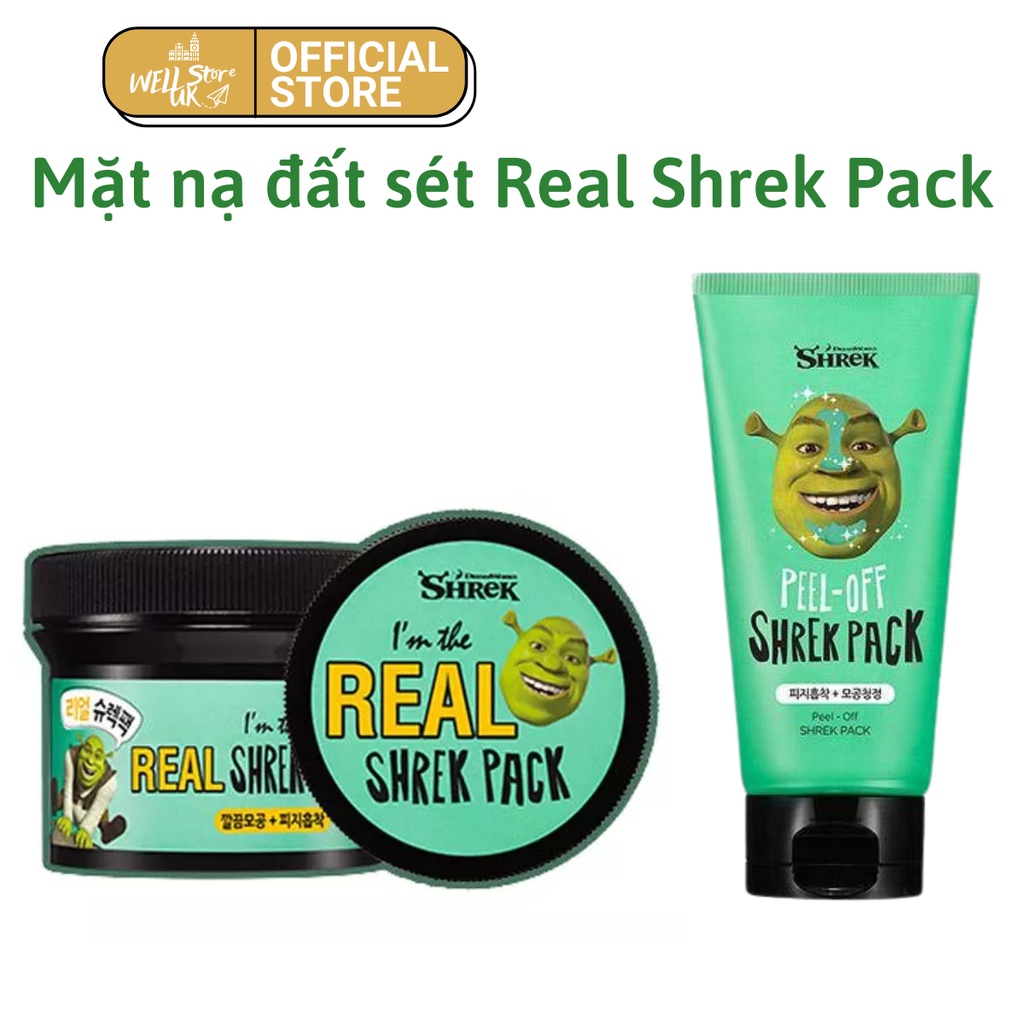 Mặt nạ đất sét bùn tươi I’m the real Shrek Pack