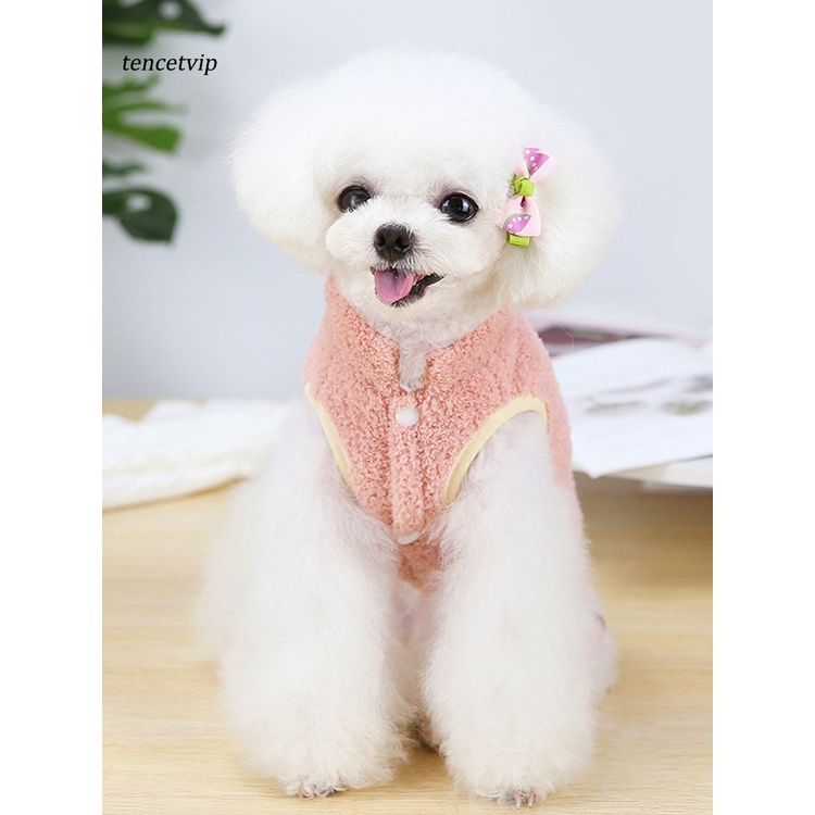 Áo khoác cardigan dày dặn chống gió vào mùa đông dành cho thú cưng